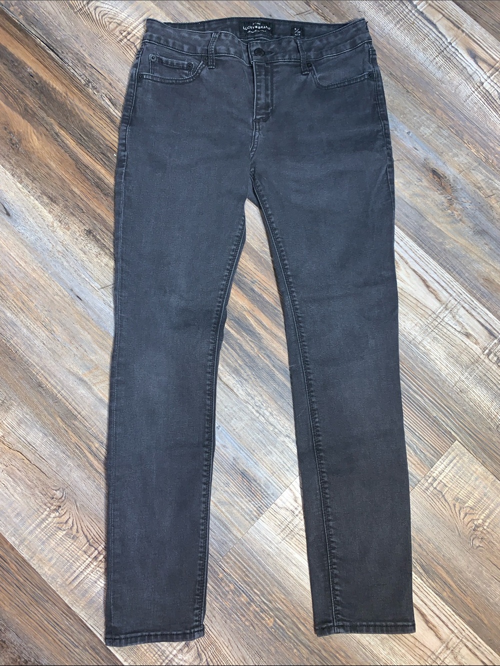 Lucky Brand Women's Skinny Jeans in Washed Black